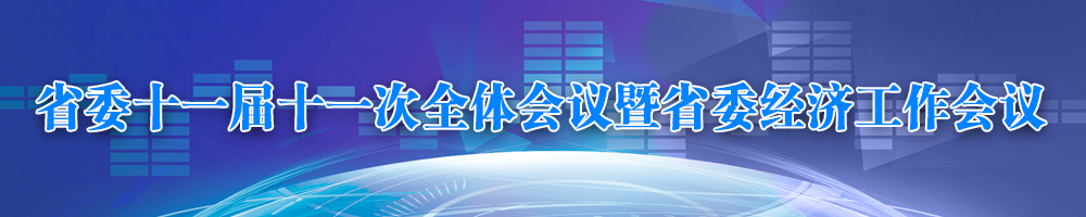 省委十一屆十一次全體會議暨省委經濟工作會議