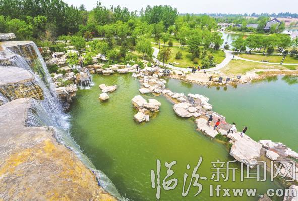 臨汾澇洰河公園:風(fēng)景優(yōu)美 市民休閑娛樂(lè)好去處